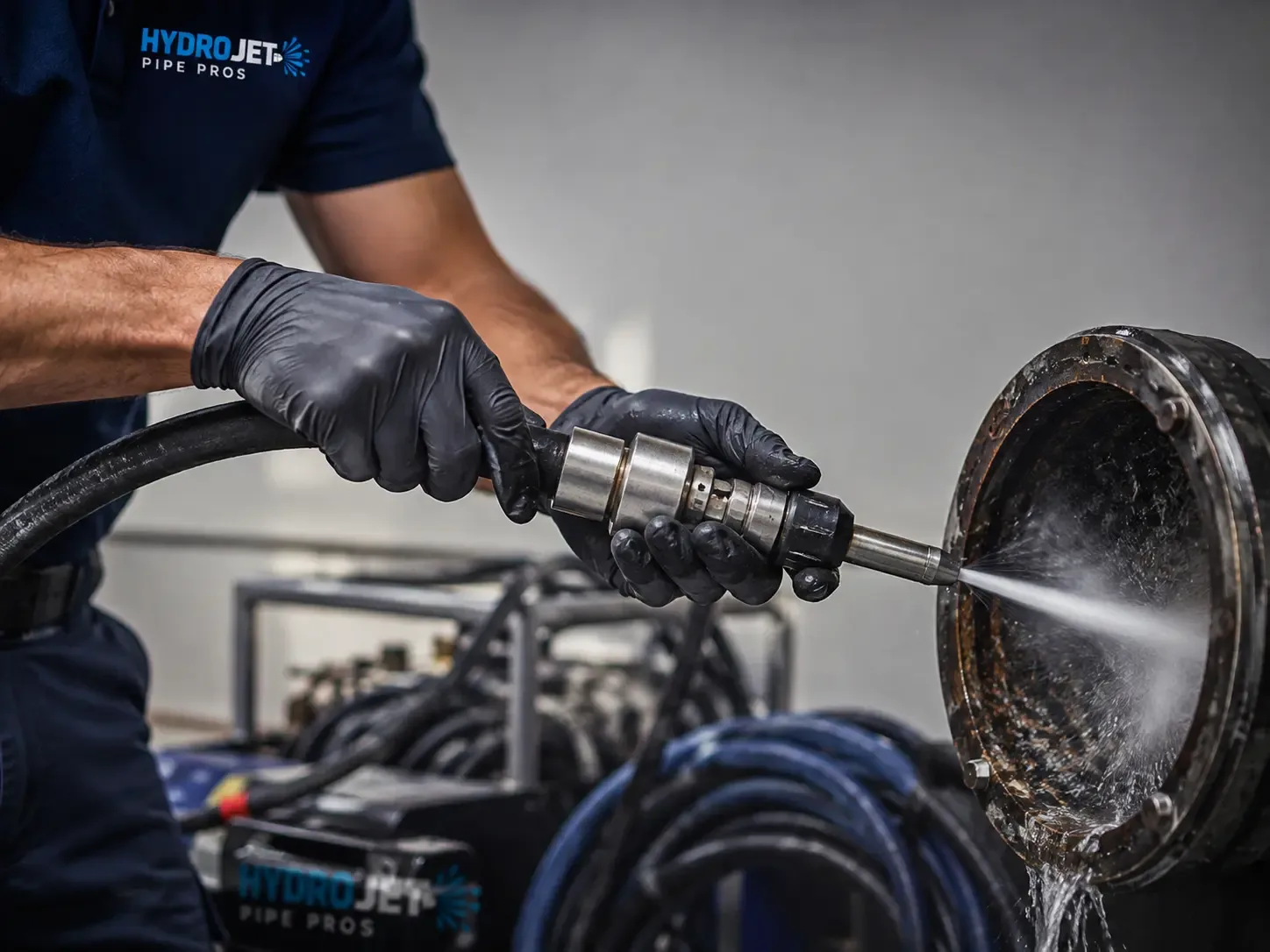 Hydro Jet Pipe Descaling in Leavenworth, IN
